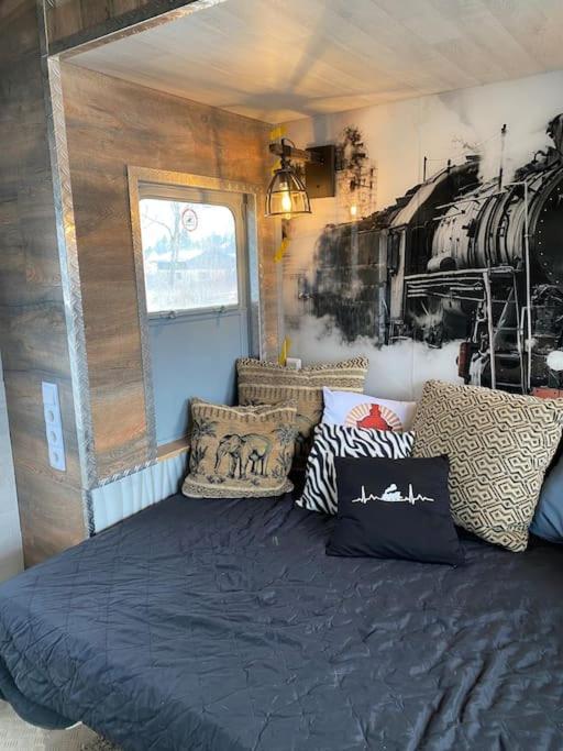 Gleis 2, Waggon Mit Ofen, Optional Mit Whirlpool Und Sauna Dahlem  Exterior foto