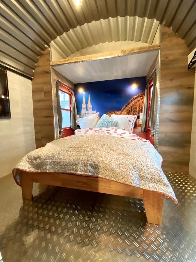 Gleis 2, Waggon Mit Ofen, Optional Mit Whirlpool Und Sauna Dahlem  Exterior foto