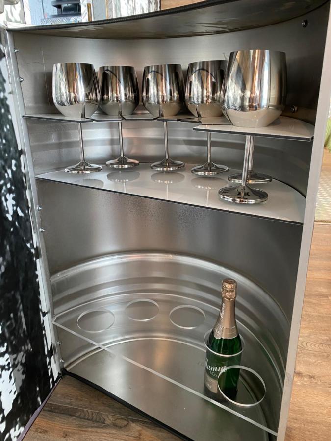 Gleis 2, Waggon Mit Ofen, Optional Mit Whirlpool Und Sauna Dahlem  Exterior foto